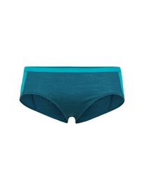 Ondergoed Icebreaker Womens Meld Zone Hipkini Kingfisher Arctic Teal