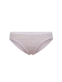 Ondergoed Icebreaker Womens Siren Bikini Blush Heather Stripe
