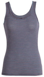 Tanktop Icebreaker Siren Tank Velvet Dew Stripe Damen