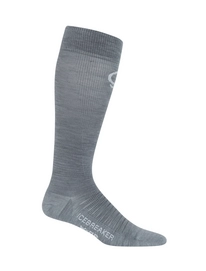 Skisokken Icebreaker Womens Ski + Compression Ultralight OTC Twister Heather Monsoon