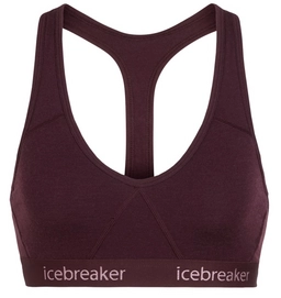 Sport BH Icebreaker Womens Sprite Racerback Bra Velvet Opal