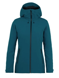 Jacke Icebreaker Stratus Transcend Jacket Kingfisher Jet Heather Damen