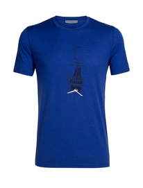 T-shirt Icebreaker Homme Tech Lite SS Crewe Bear Lift Surf