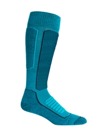 Skisocken Icebreaker Ski+ Medium OTC Arctic Teal Midnight Navy Damen