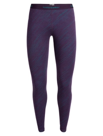 Leggings Icebreaker Women 250 Vertex Snow Storm Lotus