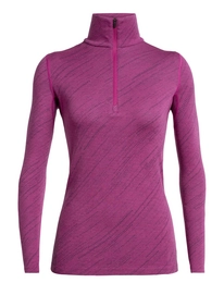 Pull de Ski Icebreaker Women 250 Vertex LS Half Zip Snow Storm Amore
