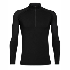 Longsleeve Icebreaker Men 200 Zone Seamless LS Half Zip Black