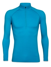 Longsleeve Icebreaker Men 200 Zone Seamless LS Half Zip Polar