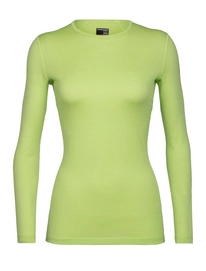 Longsleeve Icebreaker Women 200 Oasis LS Crewe Aloe