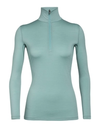Longsleeve Icebreaker Women 200 Oasis LS Half Zip Hydro
