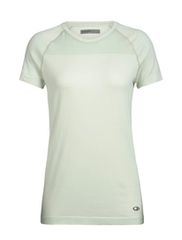 Ondershirt Icebreaker Women Motion Seamless SS Crewe Frost