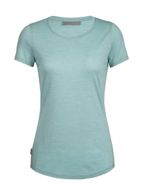 Ondershirt Icebreaker Women Sphere SS Low Crewe Hydro