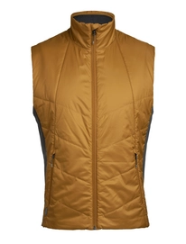 Bodywarmer Icebreaker Helix Vest Curry Herren