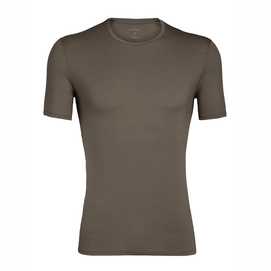 Ondershirt Icebreaker Men Anatomica SS Crewe Driftwood