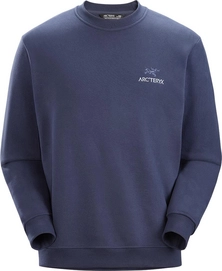 Trui Arc'teryx Men Emblem Fleece Crew Black Sapphire
