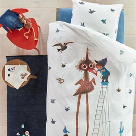 Dekbedovertrek Beddinghouse x Fiep Amsterdam Fiepvogel Multi Katoen