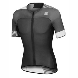 Maillot de Cyclisme Sportful Men Bodyfit Pro Light Jersey Black White-XXXL