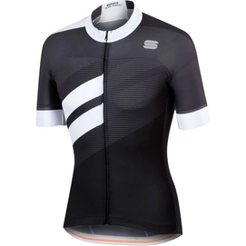 Fietsshirt Sportful Men Bodyfit Team Jersey Black White