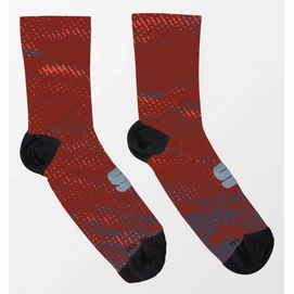 Chaussettes de Cyclisme Sportful Cliff Socks Cayenna Red-Taille 40 - 43