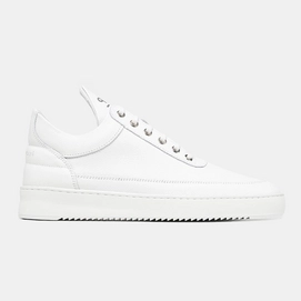 Baskets Filling Pieces Low Top Ripple Crumbs Men All White-Taille 44