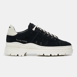 Baskets Filling Pieces Court Serrated Women Black Off White-Taille 36