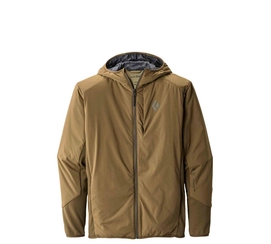 Jas Black Diamond Men First Light Hybrid Hoody Dark Curry