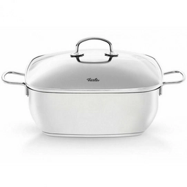 Braadpan Fissler Secural Met Antikleeflaag Vierkant Met Glasdeksel (28 x 28 cm)