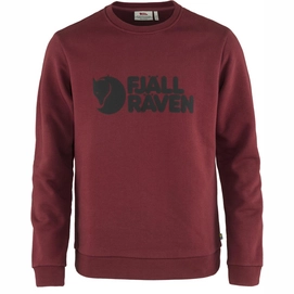 Pullover Fjällräven Logo Sweater M Red Oak Herren-S
