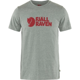 T-Shirt Fjallraven Men Logo Grey Melange-L