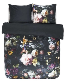 Taies d'oreiller Essenza Fleur Nightblue Satin de Coton (50 x 75 cm)