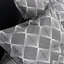 Taie d'oreiller Tradilinge Forever Gris Coton (50 x 70 cm)