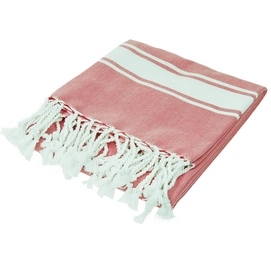 Fouta Sensei Ibiza Himbeere Weiß