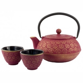 Teapot Set Bredemeijer Shanghai Rose Gold 0.6 L (3 pc)