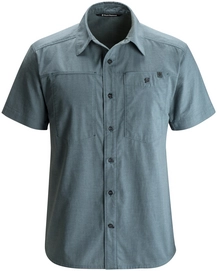 Shirt Black Diamond Men Ss Chambray Modernist Shirt Adriatic