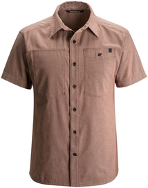 Blouse Black Diamond Men Ss Chambray Modernist Shirt Rust