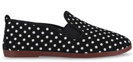 Slipper Damen Flossy Gallur Marine Polka Gepunktet