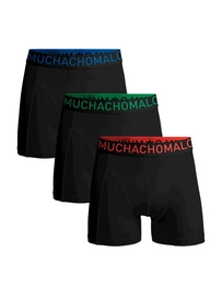 Boxershort Muchachomalo Boys Solid The Game Black (3-Delig)