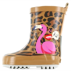 Gummistiefel Go Banana's Luipaard Flamingo Leopardo Mädchen-Schuhgröße 22