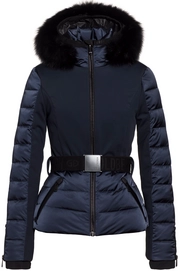 Jas Goldbergh Women San Luis Faux Fur Dark Navy