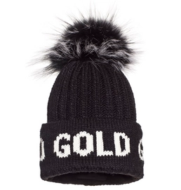 Muts Goldbergh Women Hodd Real Fur Black 21