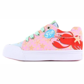 Sneaker Go Banana's Girls Lovely Lobster Pink Blue-Schoenmaat 20