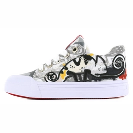 Chaussures Go Banana's Boys Larry Lizard White Grey-Taille 20