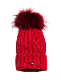 Mütze Goldbergh Una Real Fur Lava Damen