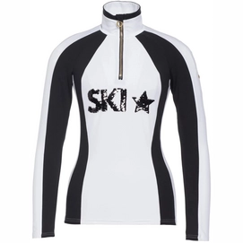 Ski Jumper Goldbergh Women Davos L/S Black/White