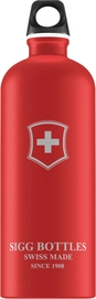 Water Bottle Sigg Swiss Emblem Touch Red 1.0L