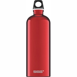 Wasserflasche Traveller Rot 1,0L