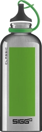 Water Bottle Sigg Classic Accent Green 0.6L