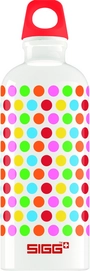 Waterfles Sigg Dots Clear 0.6L