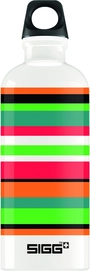 Waterfles Sigg Stripe Clear 0.6L