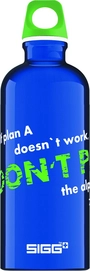 Water Bottle Sigg Don't Panic Clear 0.6L